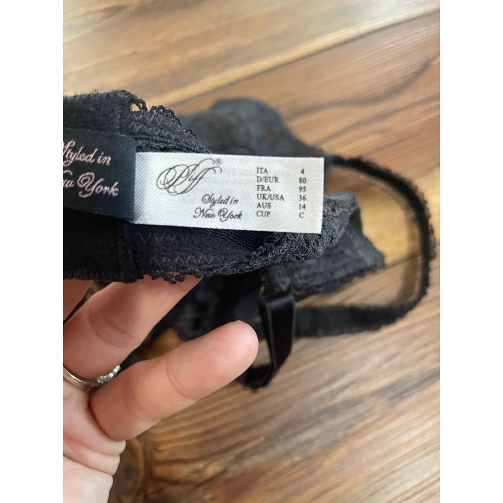 Pfiff black lace underwire bra - Picture 8 of 8